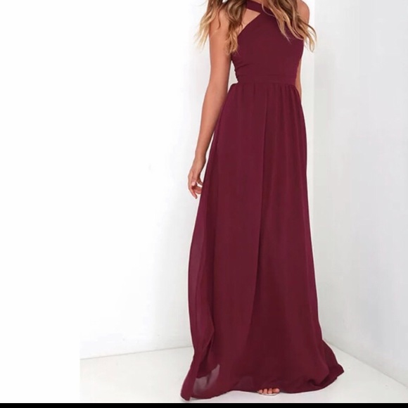 Dresses & Skirts - NWNT Long dress cross neck
